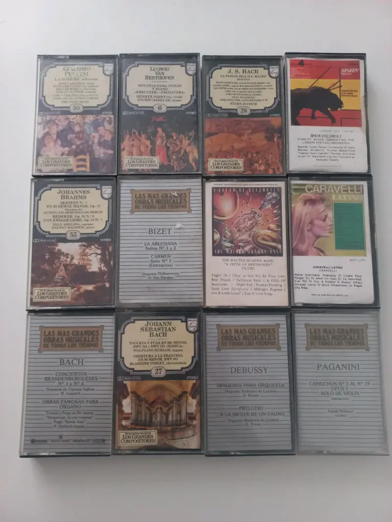 Colección de 72 casetes de música clásica - 2