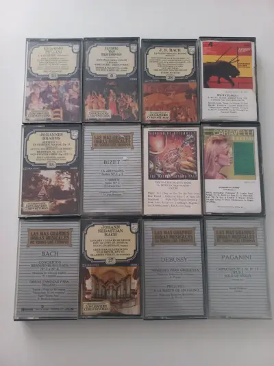 Colección de 72 casetes de música clásica - miniatura 2