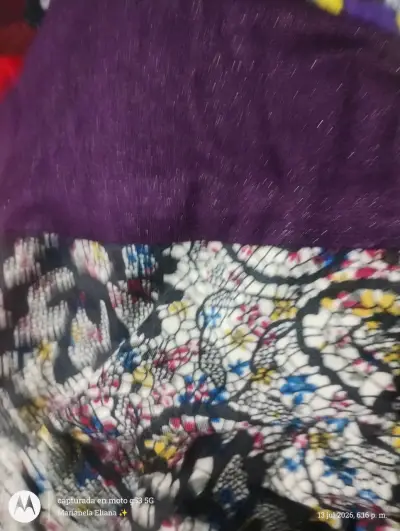 Bufanda multicolor de diseño único - miniatura 3