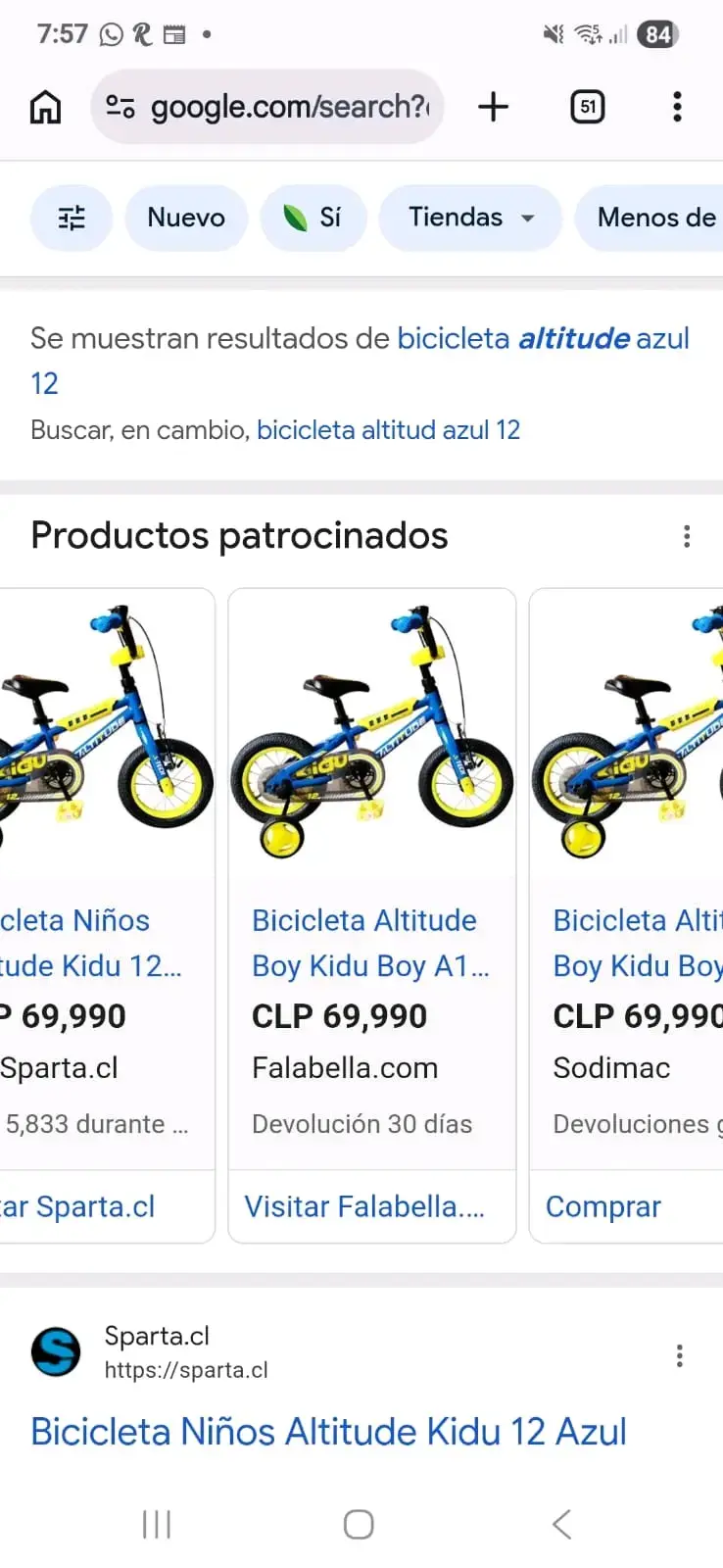 Bicicleta infantil Kid Latitude 12 pulgadas - 4