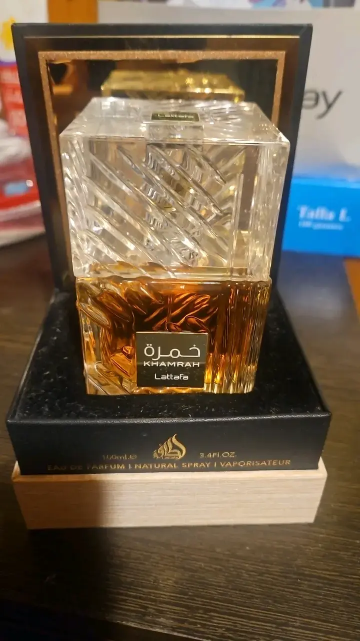Perfume Khamrah Lattafa 100ml elegante