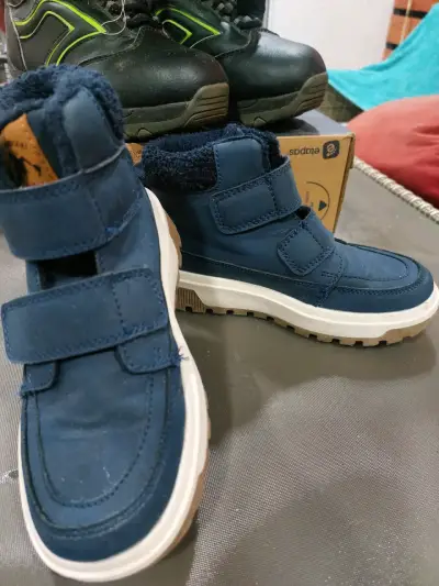 Botas de invierno para niños azul marino - miniatura 1