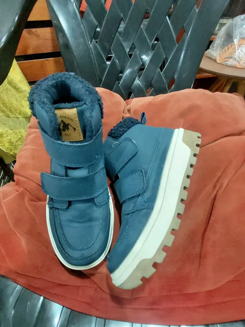 Botas de invierno para niños azul marino - 2