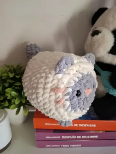 Peluches de gato waton tejido a crochet - miniatura 1