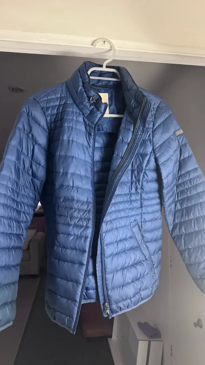 Chaqueta acolchada azul unisex Esprit