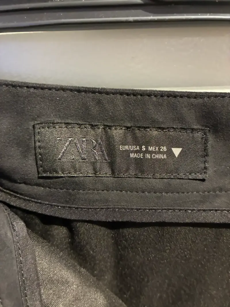 Shorts Zara mujer efecto piel Ante - 3