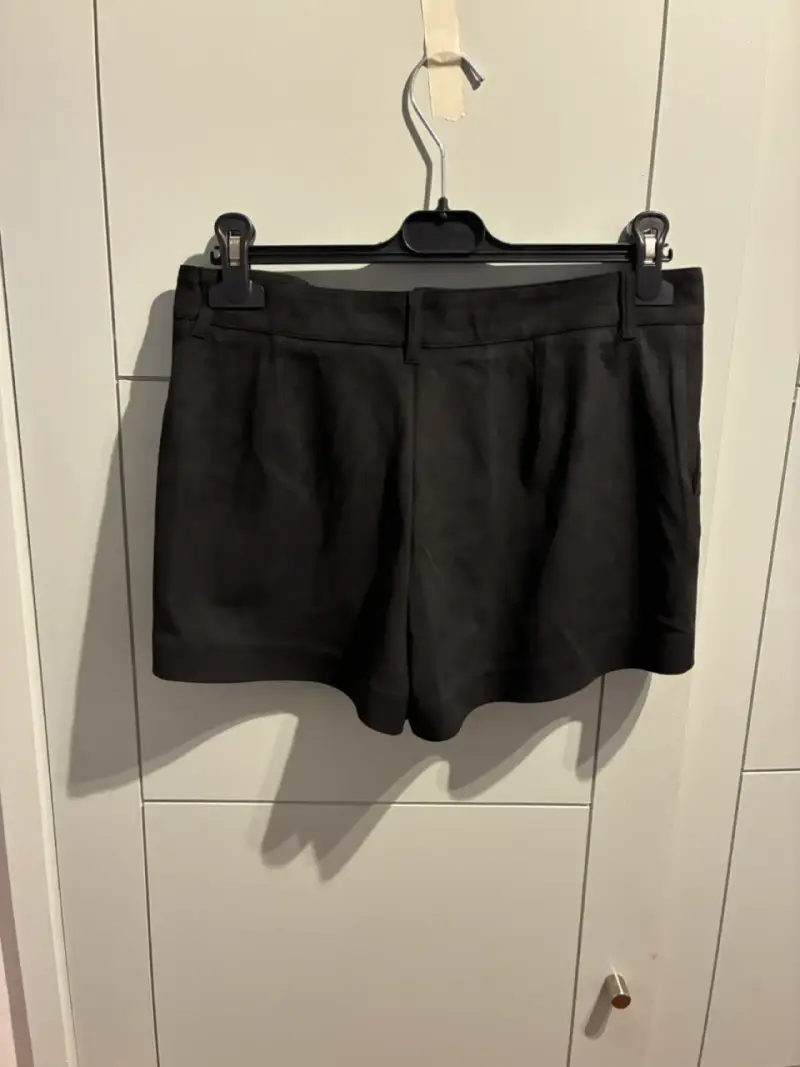 Shorts Zara mujer efecto piel Ante - 5