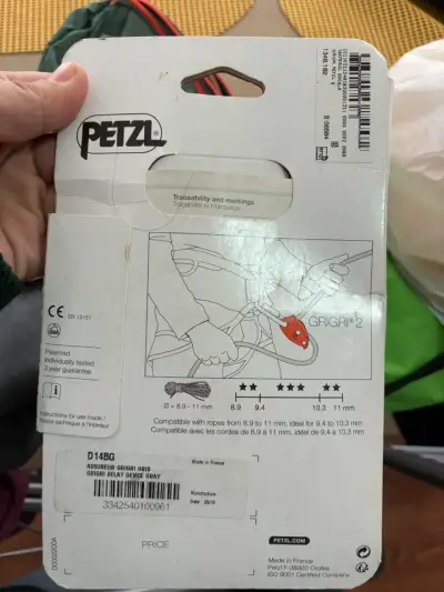 Dispositivo de aseguramiento Petzl Grigri 2 - miniatura 2