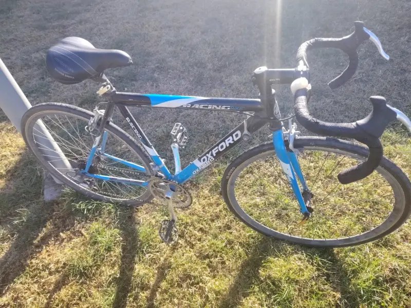 Bicicleta de carretera Oxford Racing azul - 1