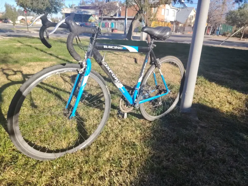 Bicicleta de carretera Oxford Racing azul - 3