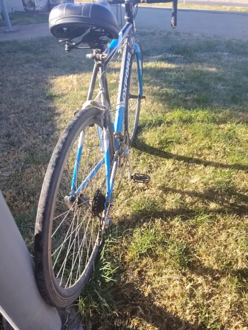 Bicicleta de carretera Oxford Racing azul - 4
