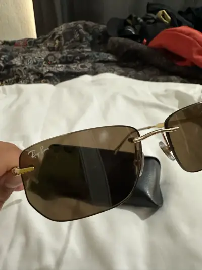 Anteojos de sol Ray-Ban RB3768 dorados - miniatura 5