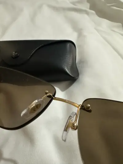 Anteojos de sol Ray-Ban RB3768 dorados - miniatura 6