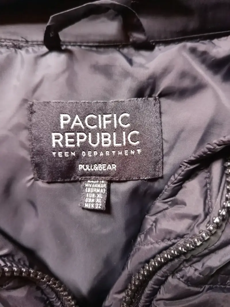 Parka acolchada negra Pacific Republic - 3