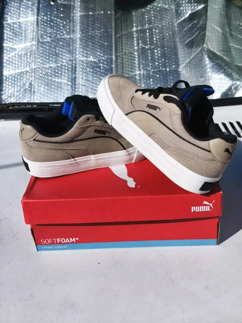 Zapatillas Puma beige con tecnología SoftFoam+ - 1