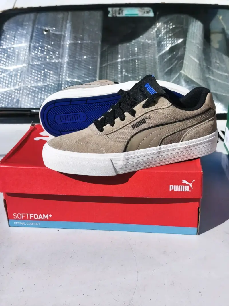Zapatillas Puma beige con tecnología SoftFoam+ - 2