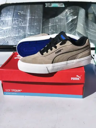 Zapatillas Puma beige con tecnología SoftFoam+ - miniatura 2