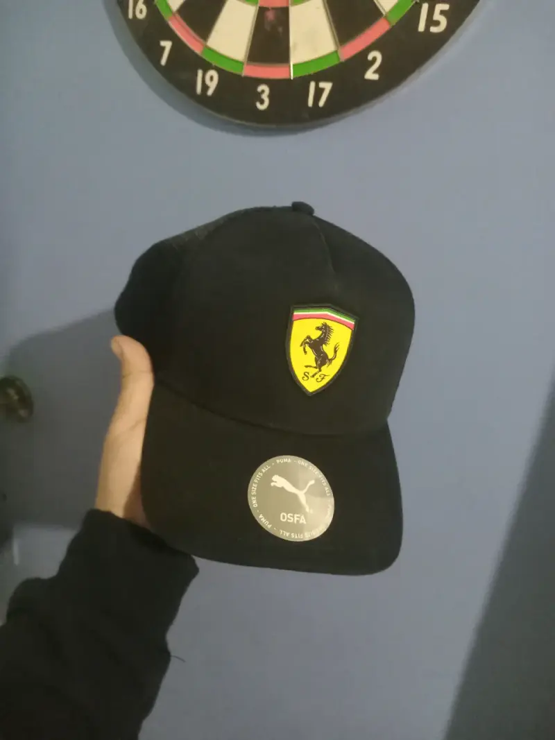 Gorra negra Ferrari Puma original - 1