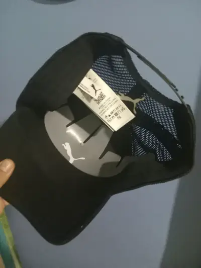 Gorra negra Ferrari Puma original - miniatura 2