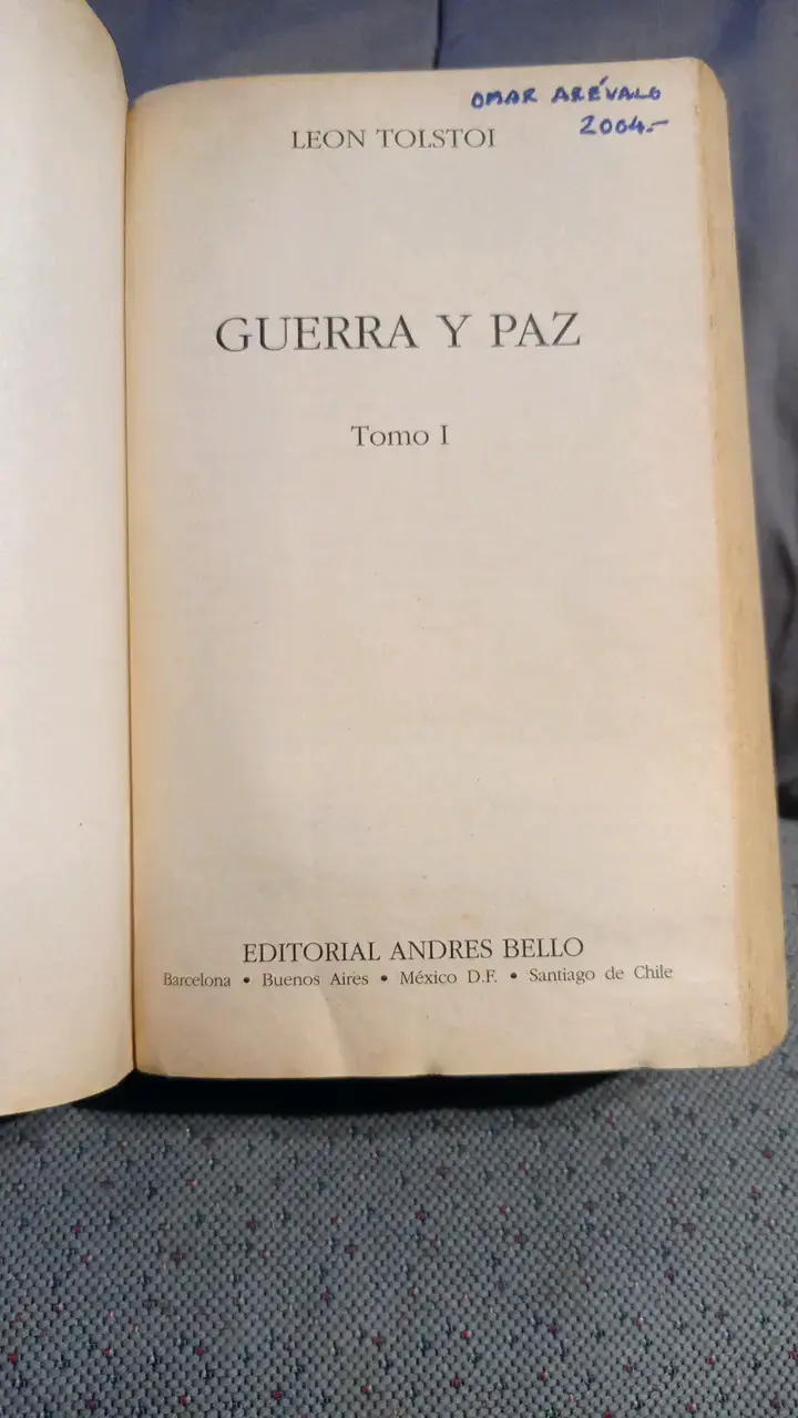 Colección Guerra y Paz de León Tolstói - 5