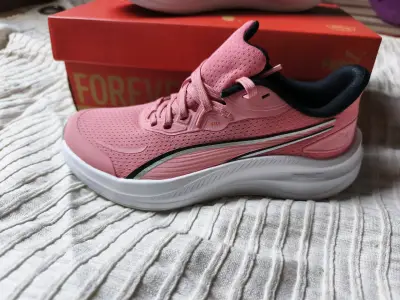 Zapatillas deportivas rosas Puma para mujer - miniatura 4