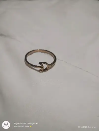 Anillo de fantasía con diseño de luna - miniatura 1