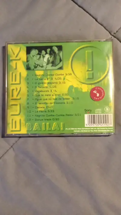 CD musical Baila! de grupo pop - miniatura 2