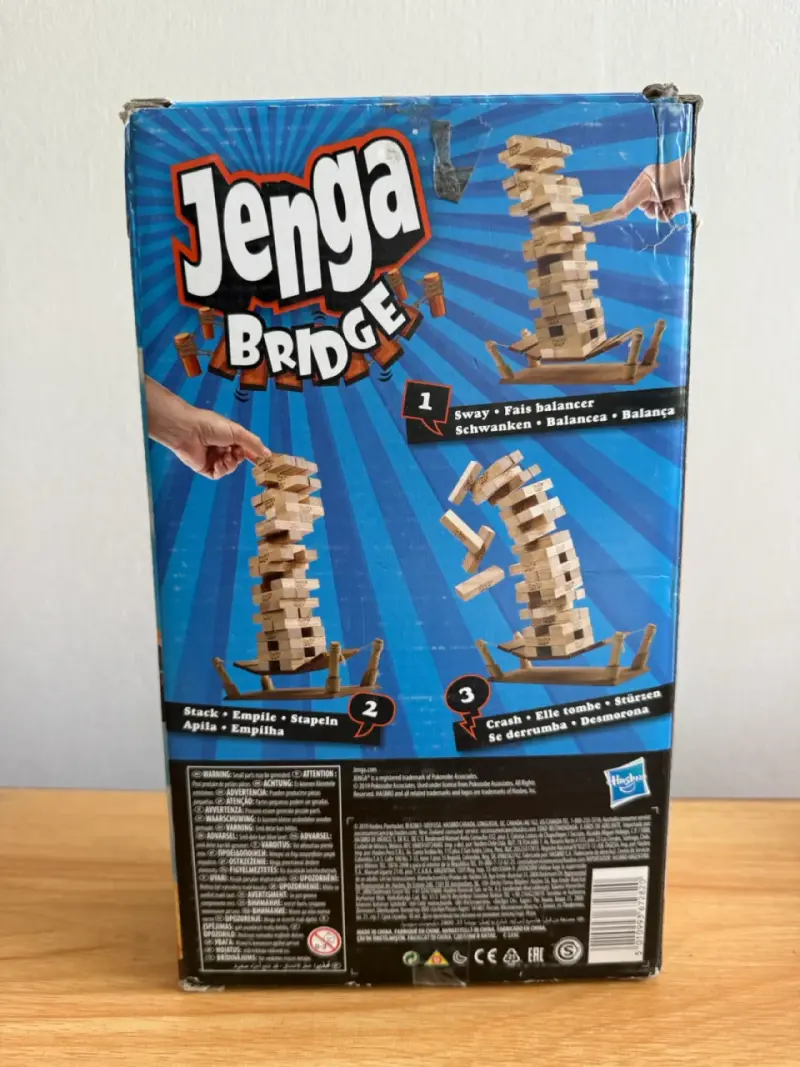Juego de mesa Jenga Bridge Hasbro - 2