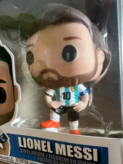 Figura Funko Pop Lionel Messi fútbol - miniatura 2
