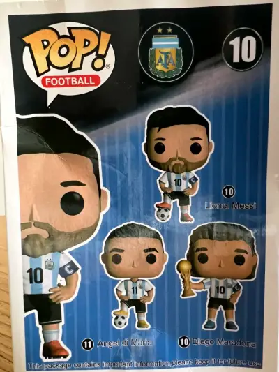 Figura Funko Pop Lionel Messi fútbol - miniatura 3