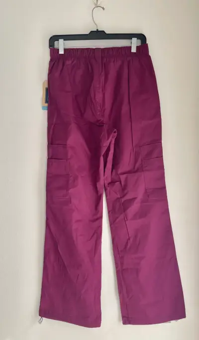 Pantalones cargo uniforme  Cherokee burdeo - miniatura 2