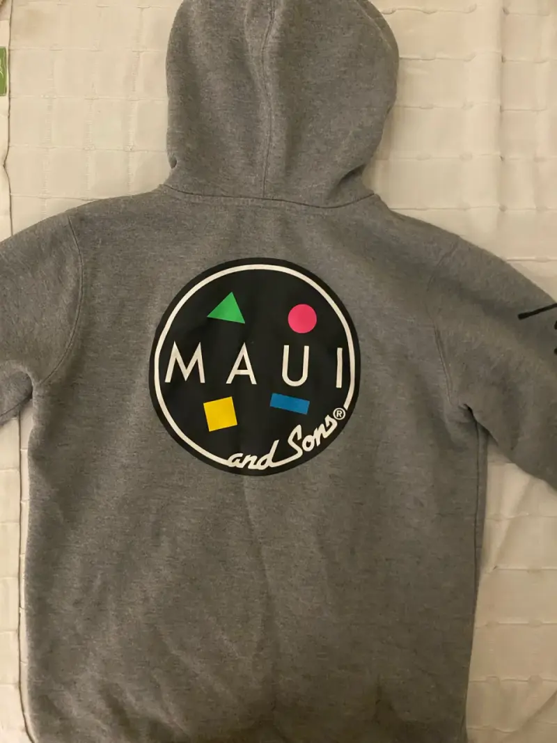Polerón gris con capucha Maui and Sons - 3