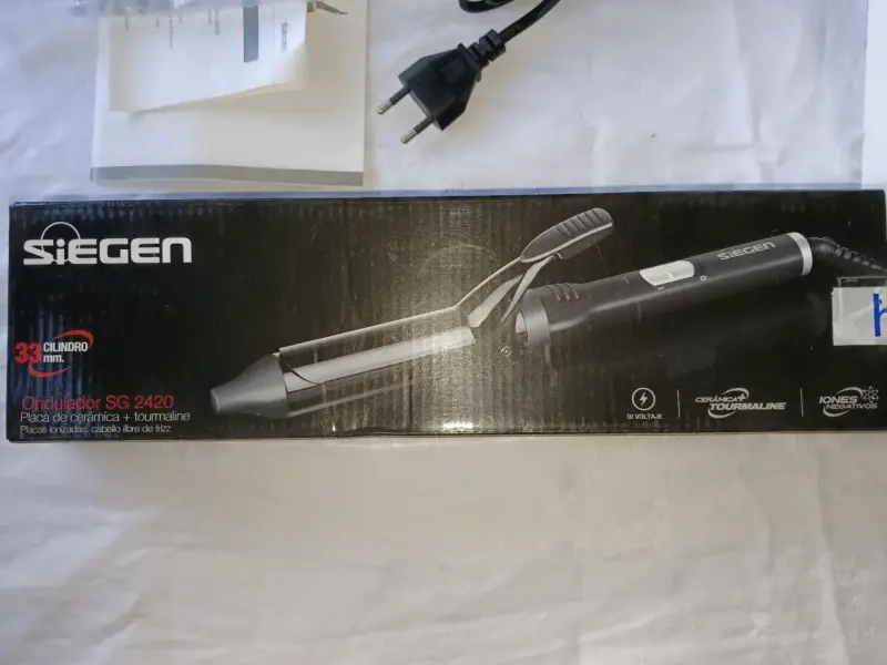 Ondulador Siegen SG 2420 cerámica y tourmalina - 1