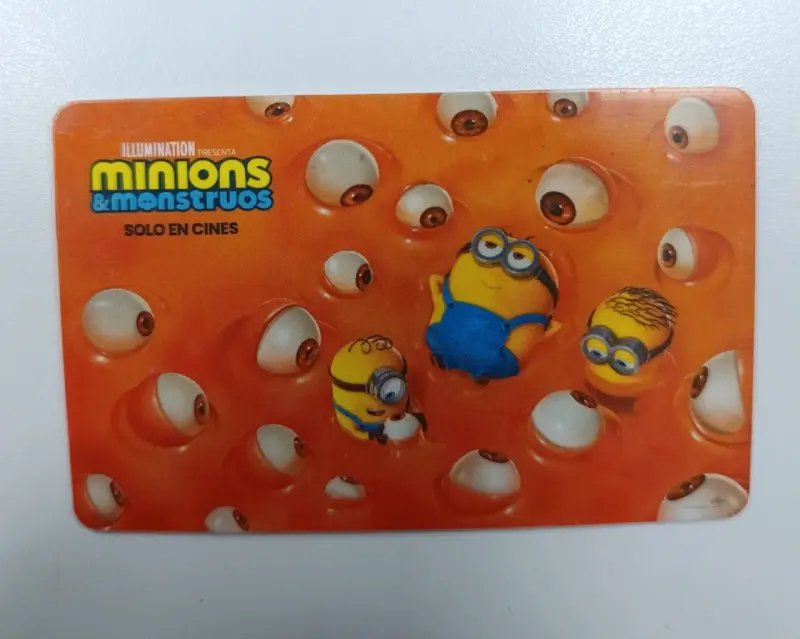 Tarjeta coleccionable Minions & Monstruos