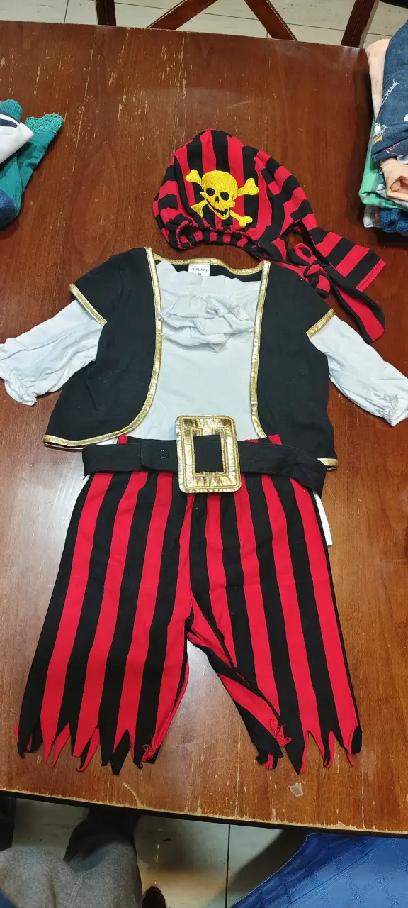 Disfraz de pirata para niño