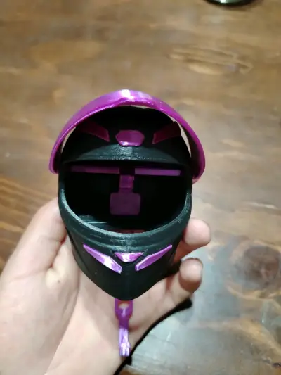 Visores de casco para llaves rojo y morado - miniatura 3