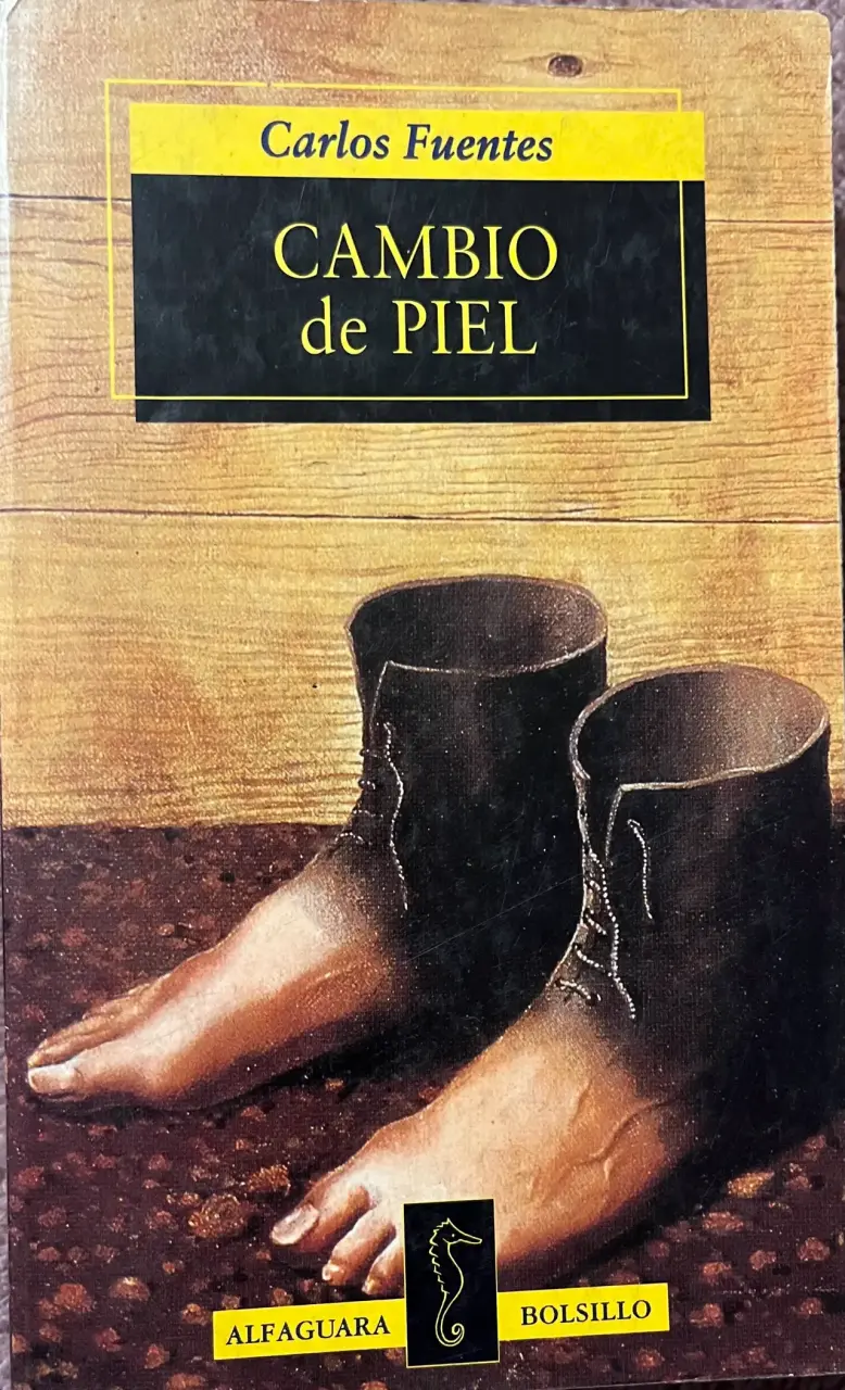 Libro 'Cambio de Piel' de Carlos Fuentes