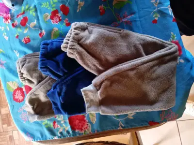 Conjunto de pantalones de polar para niños y niñas - miniatura 3