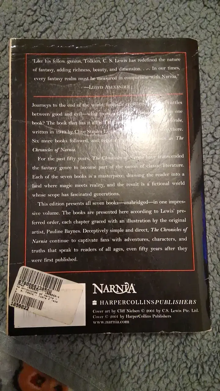 Libro The Chronicles of Narnia C.S. Lewis - 2