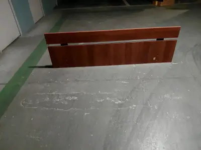Respaldo cama 2 plazas de madera - miniatura 4