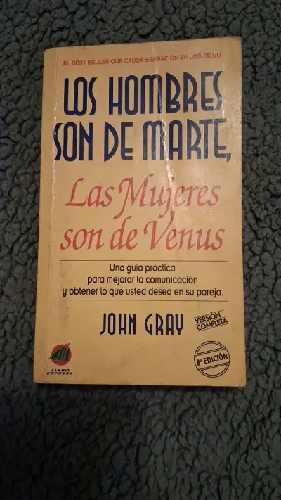 Libro 'Los Hombres son de Marte, Las Mujeres son de Venus' - miniatura 1