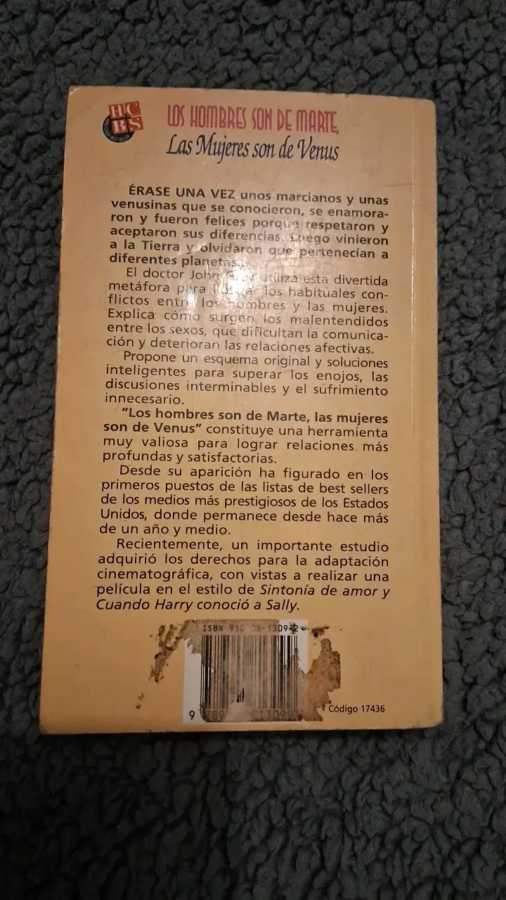 Libro 'Los Hombres son de Marte, Las Mujeres son de Venus' - 2