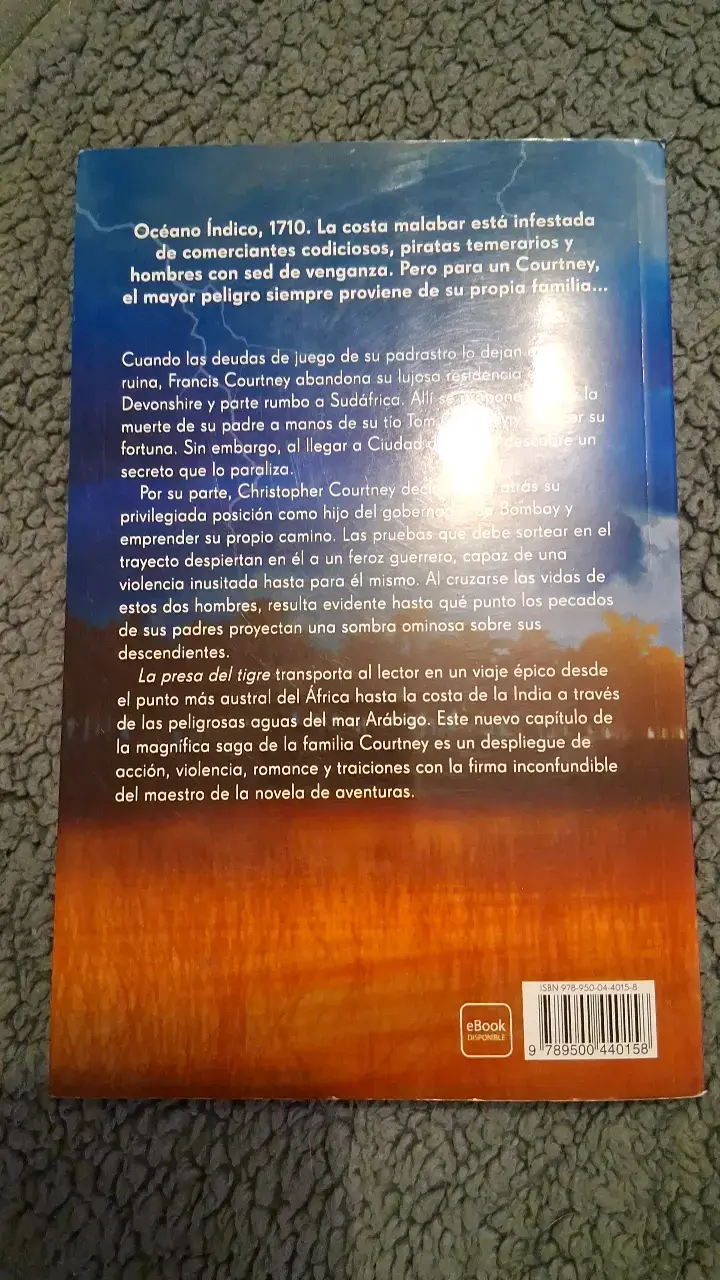 Libro 'La Presa del Tigre' de Wilbur Smith - 2