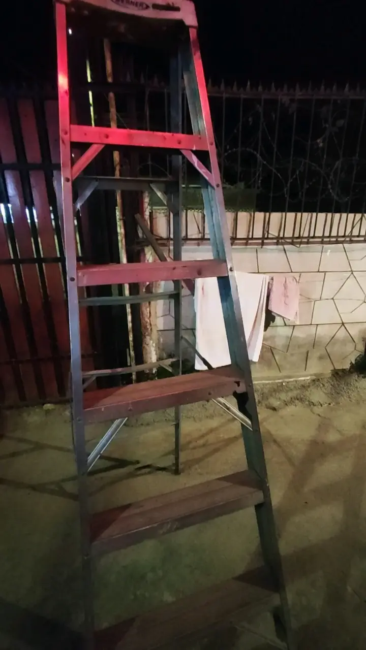 Escalera de aluminio  Marca Werner 6 peldaños - 2