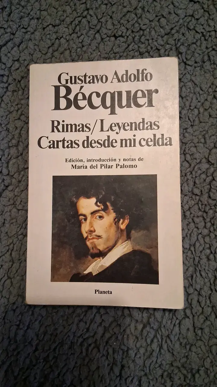 Libro Rimas y Leyendas de Gustavo Adolfo Bécquer - 1