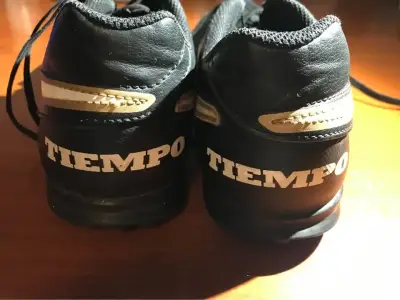 Zapatillas de fútbol Nike negras - miniatura 4