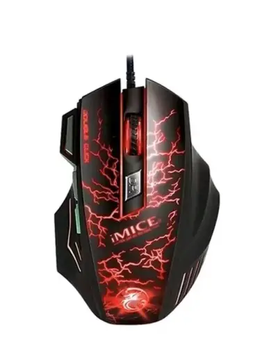Mouse gamer iMICE con iluminación LED - miniatura 1