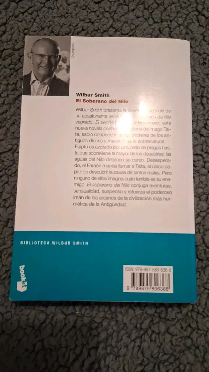 Libro 'El Soberano del Nilo' de Wilbur Smith - 2