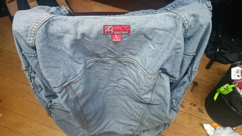 Americanino chaqueta de mezclilla talla L - 2