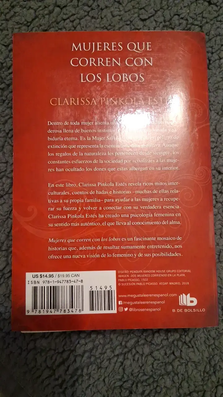 Libro Mujeres que corren con los lobos - 2
